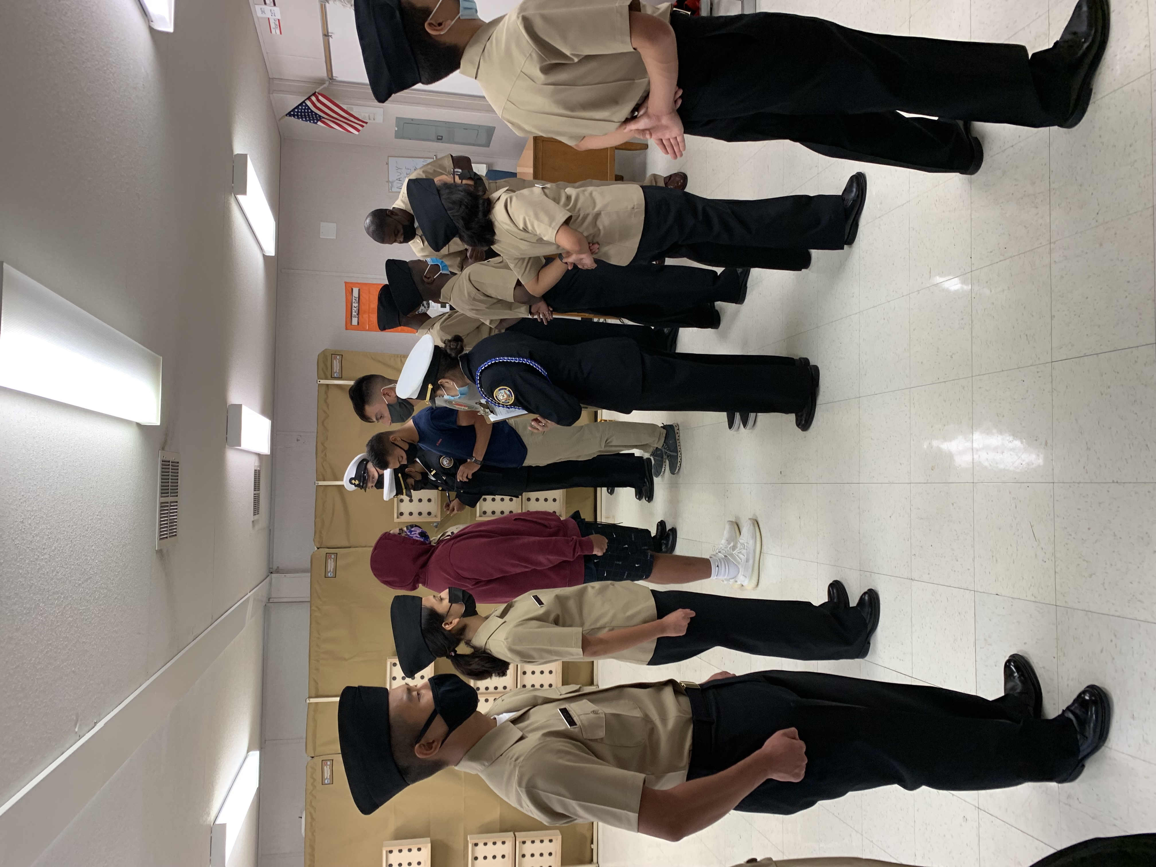 NJROTC students