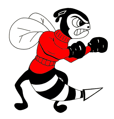 Herndon HS Fighting Hornet cartoon mascot